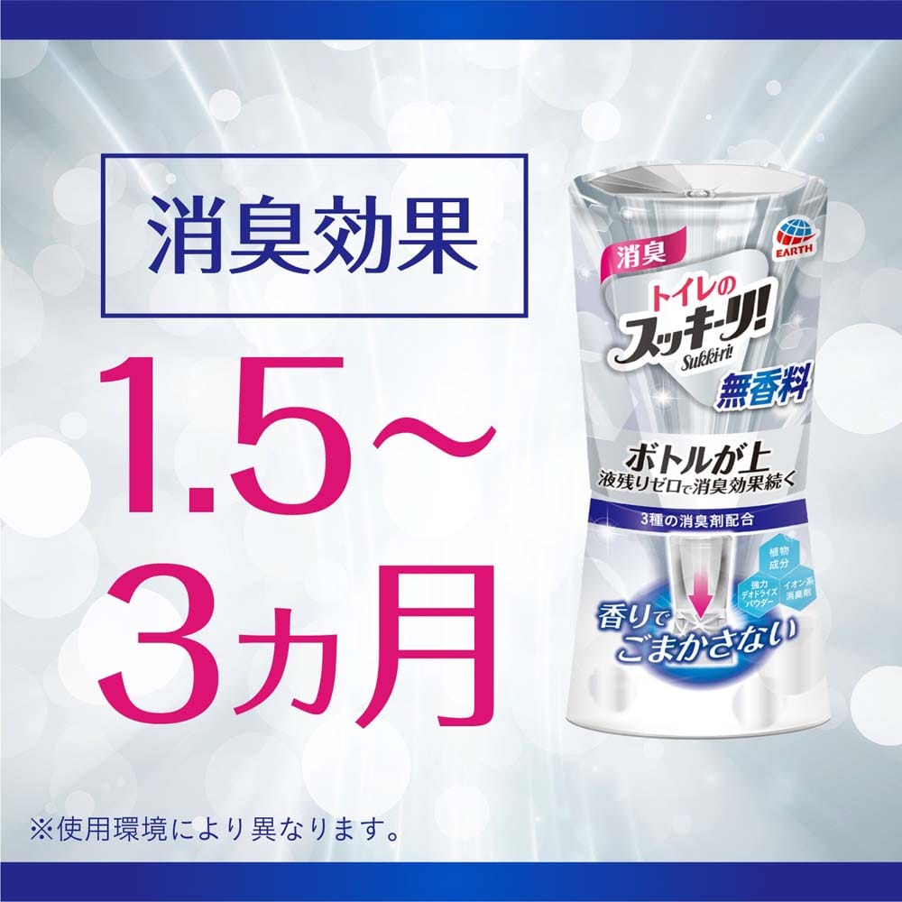 アース製薬 トイレのスッキーリ！Sukki-ri! 無香料