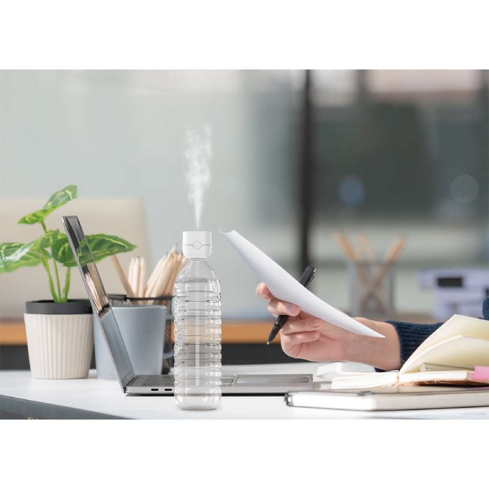 シービーエム四国販売　ペットボトル加湿器キューブ　ＳＨ－ＣＢ２５　ホワイト ホワイト