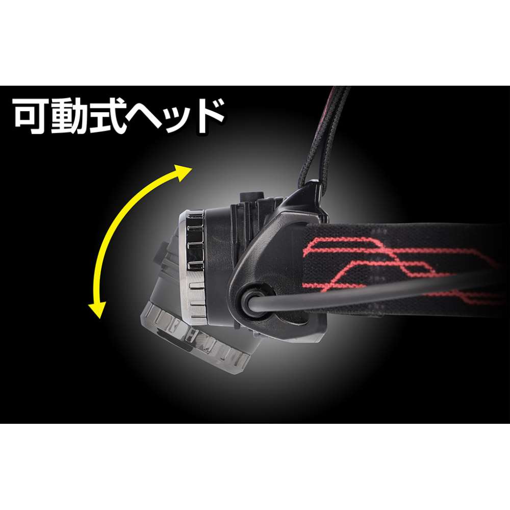 ジェントス　Ｇシリーズヘッドライト　ＧＨ－１１８ＲＧ GH-118RG