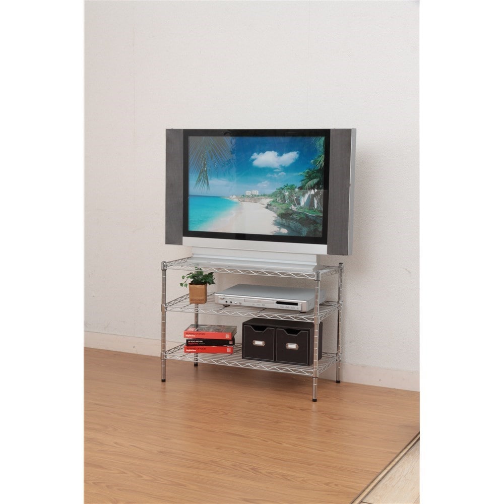 メタルＴＶラック３段　ＭＴＶ－３ＣＲ
