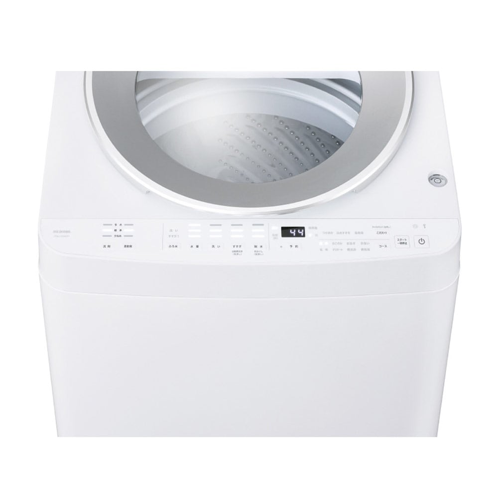 【取付工事(配送設置)･家電リサイクル対象品】アイリスオーヤマ　全自動洗濯機１０ｋｇデザインモデル　ＩＴＷ－１００Ａ０１－Ｗ 取付工事(配送設置)･家電リサイクル希望