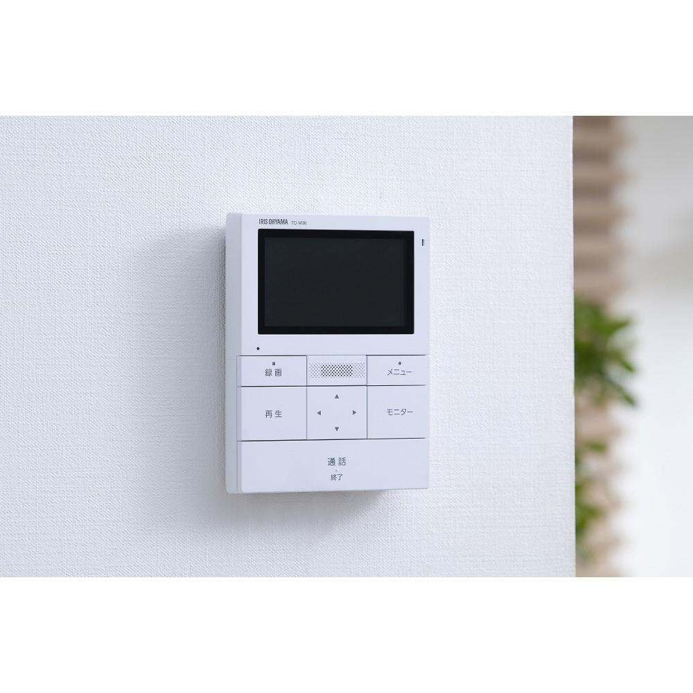 アイリスオーヤマ　テレビドアホン　ＴＤ－ＳＭ３０１０Ｔ－ＷＳＨ