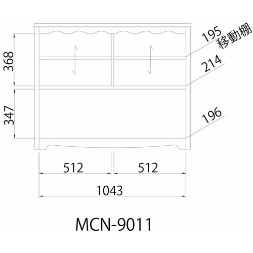 モンシェリーヌ　ＭＣＮ－９０１１ ホワイト