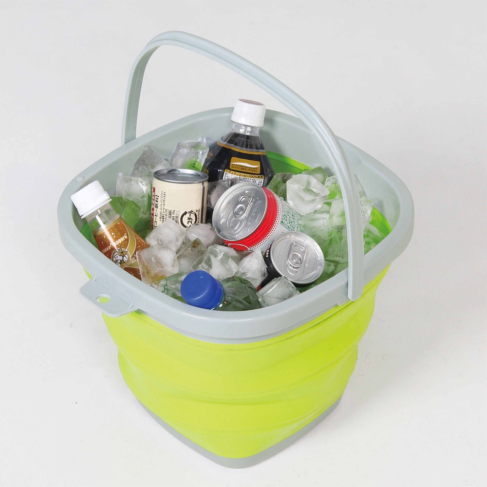 コジット 薄く畳めるバケツ 10l グリーン 生活用品 ホームセンターコーナンの通販サイト コジット 薄く畳めるバケツ 10l グリーン 生活用品 ホームセンターコーナンの通販サイト