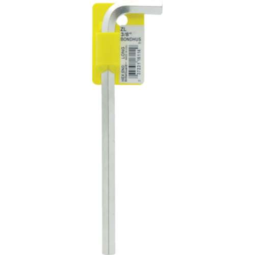■ボンダス　ロング六角レンチメッキ　３／８インチ　ZL38