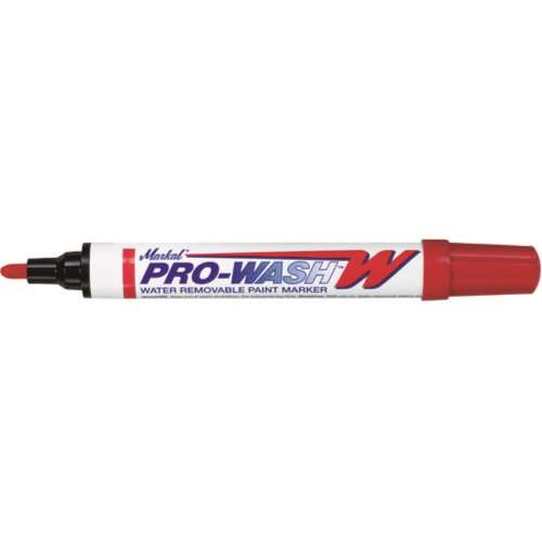 ■ＬＡＣＯ　Ｍａｒｋａｌ　工業用マーカー「ＰＲＯ　ＷＡＳＨ」　赤　９７０３２