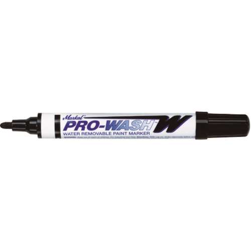 ■ＬＡＣＯ　Ｍａｒｋａｌ　工業用マーカー「ＰＲＯ　ＷＡＳＨ」　黒　９７０３３