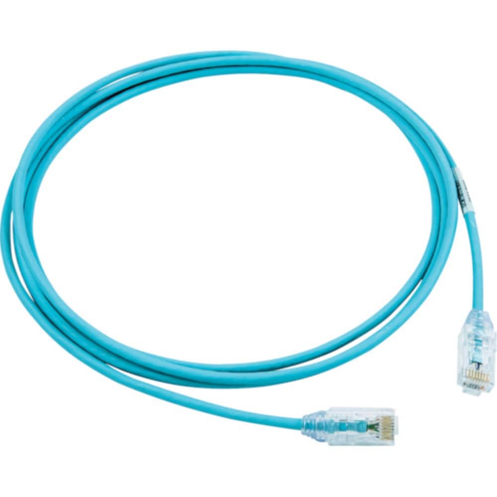 ■パンドウイット　カテゴリ６細径パッチコード　１５ｍ　薄青　ＵＴＰ２８ＳＰ１５ＭＰＢ UTP28SP15MPB