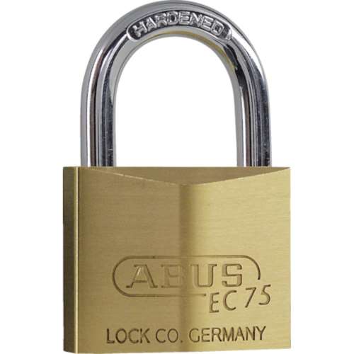 ■ＡＢＵＳ　真鍮南京錠　ＥＣ７５‐４０　ディンプルシリンダー　バラ番　EC75-40-KD