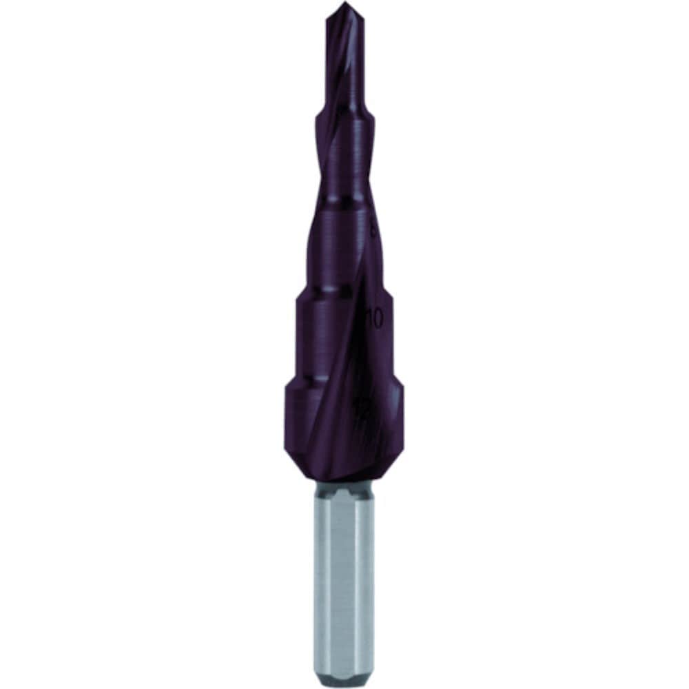 ■ＲＵＫＯ　スパイラルステップドリル　１２ｍｍ　チタンアルミニウム　1010509F 1010509F