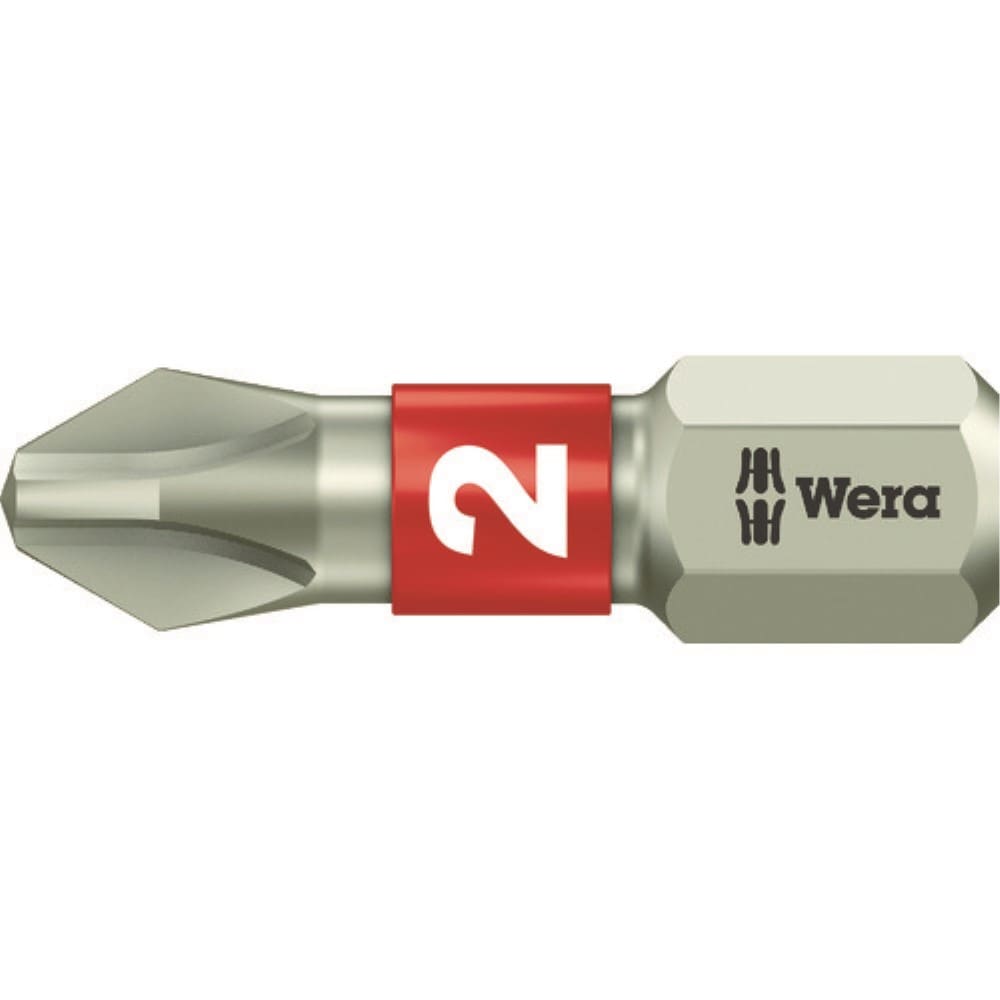 ■Ｗｅｒａ　３８５１／１　ステンレストーションビット　プラス２Ｘ２５　071011 71011