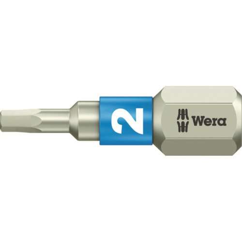 ■Ｗｅｒａ　３８４０／１　ステンレストーションビット　ヘキサゴン２．０Ｘ２５　071071