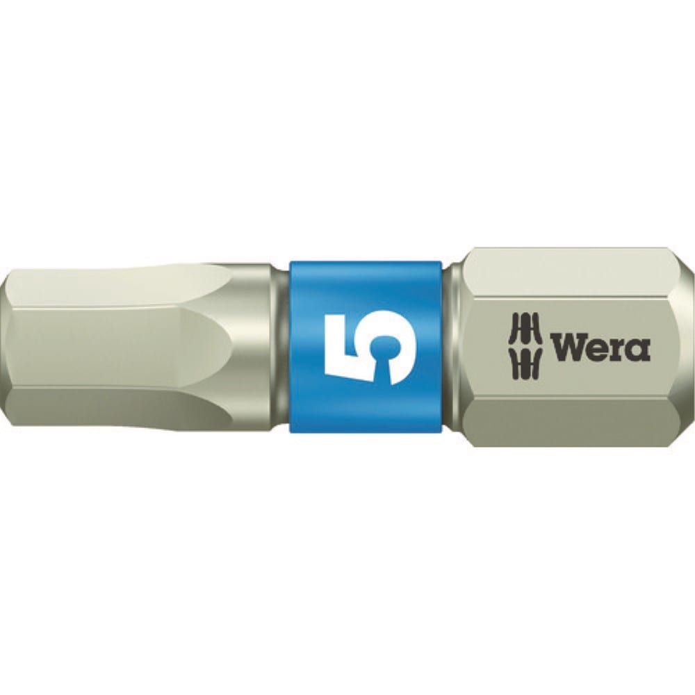 ■Ｗｅｒａ　３８４０／１　ステンレストーションビット　ヘキサゴン５．０Ｘ２５　071075 71075