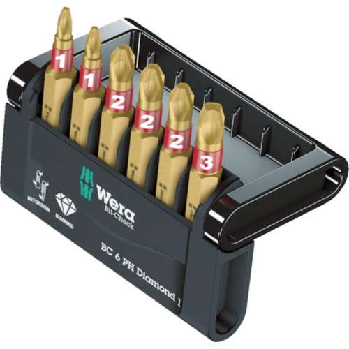 ■Ｗｅｒａ　バイトーションダイヤモンド　ビットチェック　１１本　ラピダプター　０５７４２１