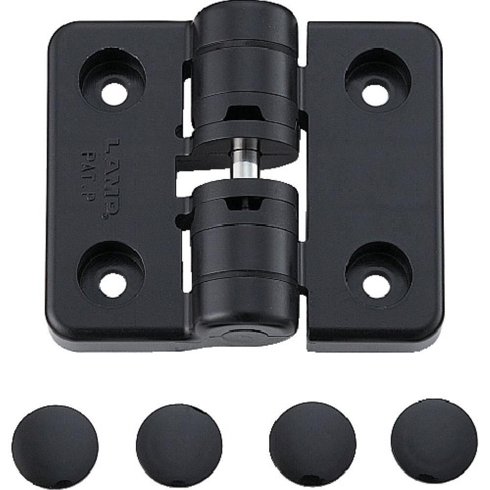■ＬＡＭＰ　樹脂製ストッパーヒンジＨＧ－ＹＪ５０ＢＬ（１７０－０９０－００２）　HG-YJ50BL HG-YJ50BL