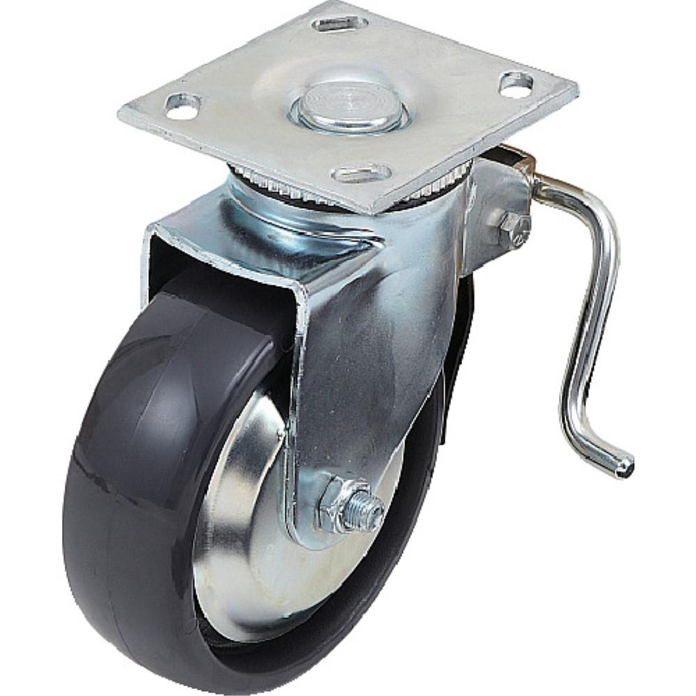 ■ＬＡＭＰ　重量用キャスター径１５２自在ブレーキ付ＳＥ（２００－１３３－３８３）　31-406B-PSE 31-406B-PSE