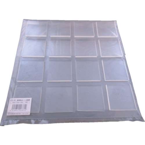 ■エクシール　耐震ゲル“転倒防止シート”お徳用５０Ｘ５０Ｘ５ｍｍ（角型）　GT5-50