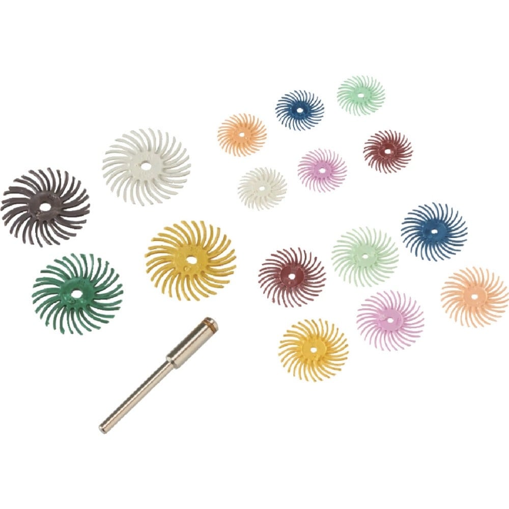 3M ラジアル・ブリッスルディスク ＃80相当 黄 50.8mm