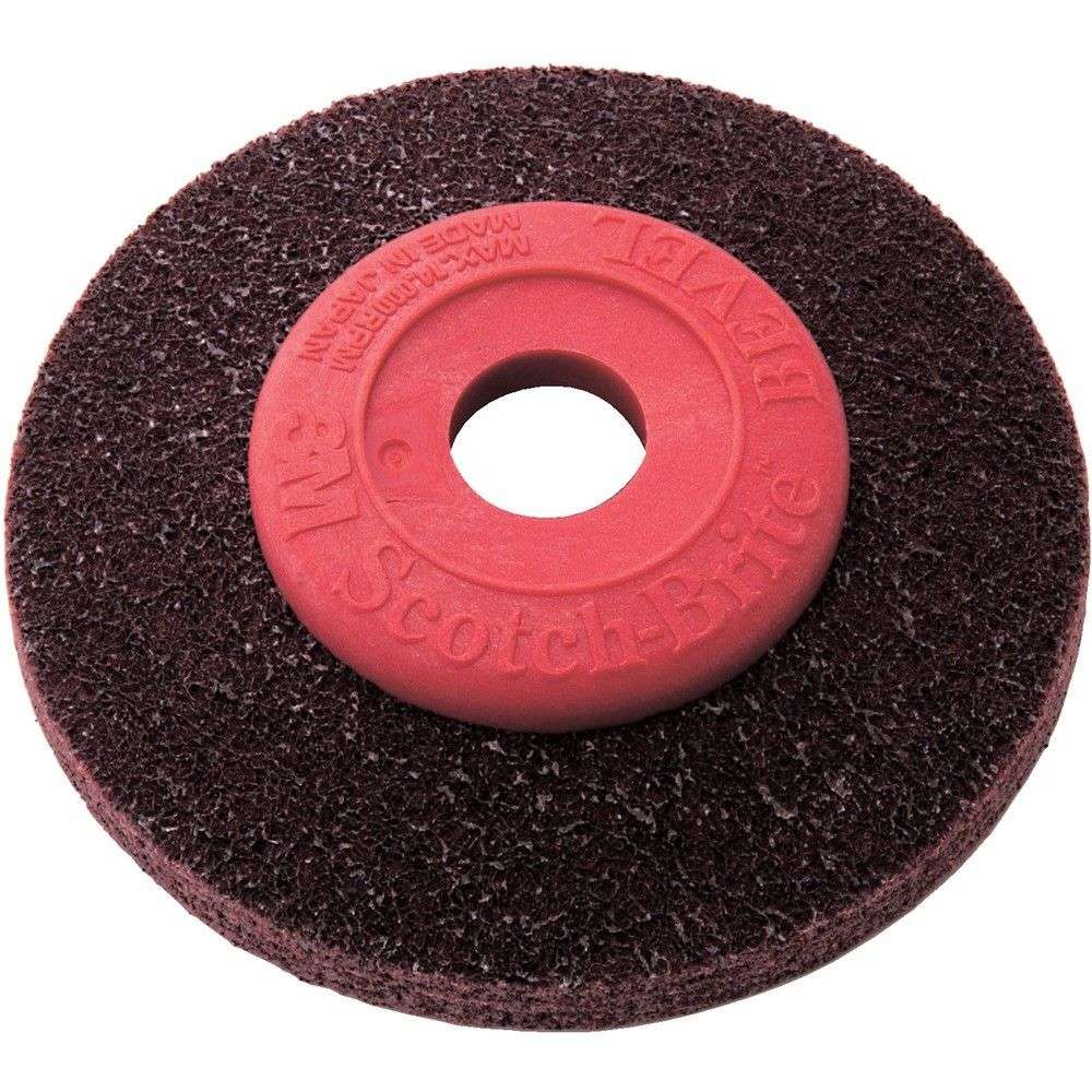 3M スコッチ・ブライト ベベルレッド エアー工具用 ＃320相当