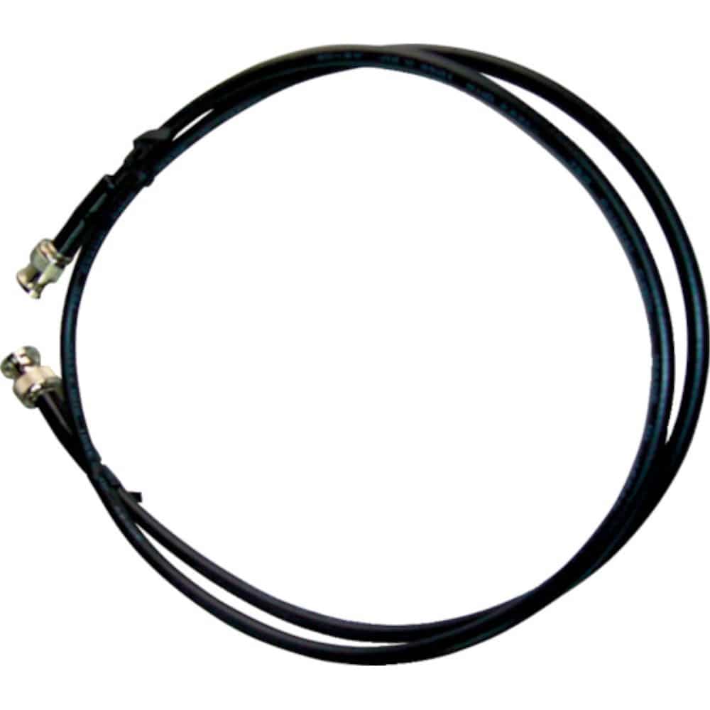 ■テイシン電機　ＢＮＣ付同軸ケーブル　２．０ｍ　ＢＮＣプラグ両端付　ＲＧ－５８Ａ／Ｕ　CCA7020A CCA7020A