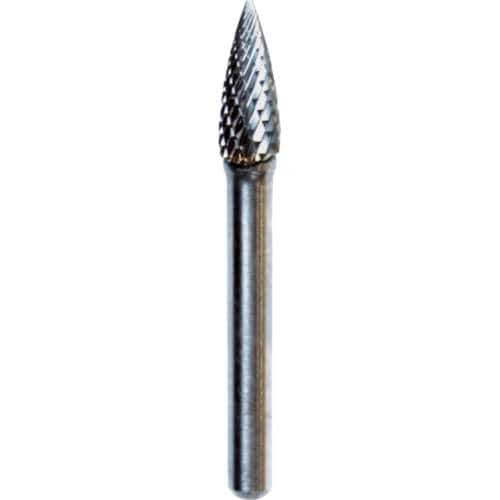 ■ＮＲＳ　超硬バー　軸径６（ｍｍ）トンガリＤカット　TCBT6450D