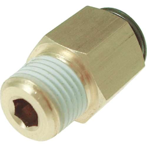 ■チヨダ　フジメイルコネクター（金属）　１０ｍｍ・Ｒ１／４　10-02M