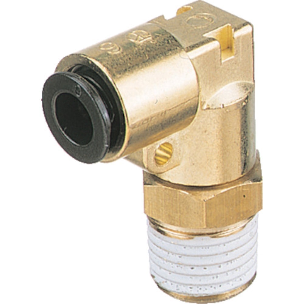 ■チヨダ　フジメイルエルボ（金属）　８ｍｍ・Ｒ３／８　8-03ML 8-03ML