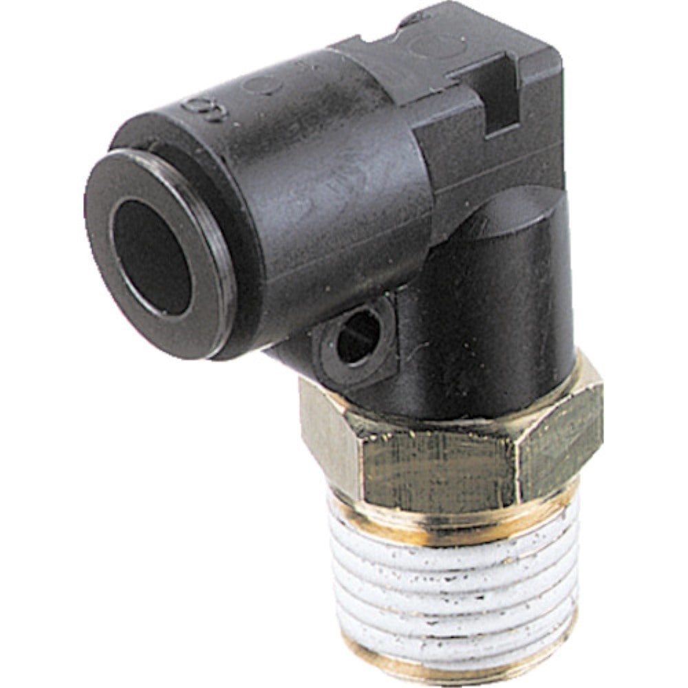 ■チヨダ　フジメイルエルボ（樹脂）　８ｍｍ・Ｒ１／８　8R-01ML 8R-01ML