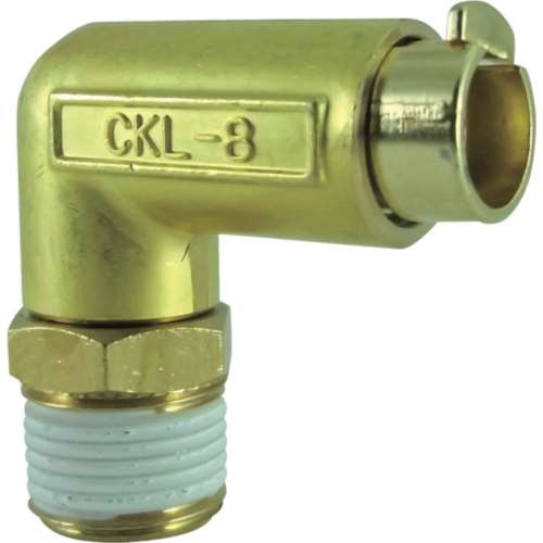 ■チヨダ　タッチコネクターエルボコネクターＨタイプ（金属）　CKL-8-03H