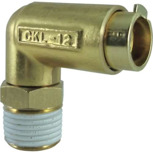 ■チヨダ　タッチコネクターエルボコネクターＨタイプ（金属）　CKL-12-04H