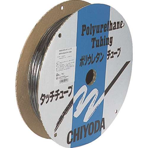 ■チヨダ　メガタッチチューブ　６ｍｍ／１００ｍ　黒　MTP-6-100　BK