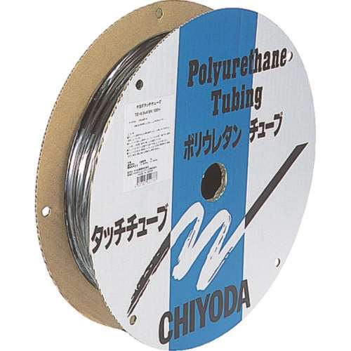 ■チヨダ　ＴＥタッチチューブ　６ｍｍ／１００ｍ　黒　TE-6-100　BK