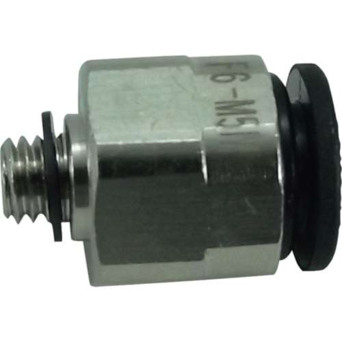 ■チヨダ　ファイブメイルコネクタ　６ｍｍ・Ｍ５Ｘ０．８　F6-M5M