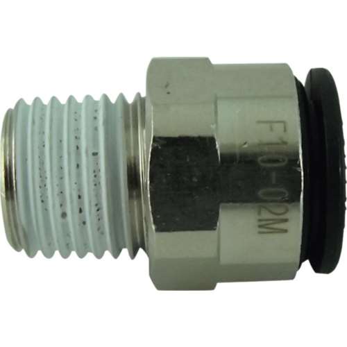 チヨダ　ファイブメイルコネクタ　１０ｍｍ・Ｒ１／４　F10-02M