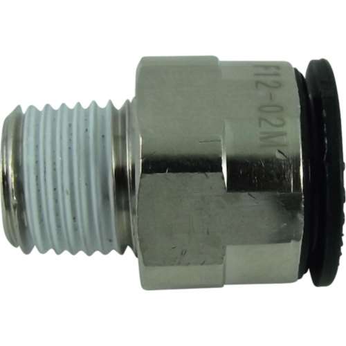 ■チヨダ　ファイブメイルコネクタ　１２ｍｍ・Ｒ１／４　F12-02M