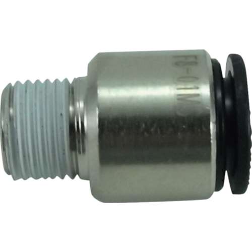■チヨダ　ファイブ六角穴付メイルコネクター　８ｍｍ・Ｒ１／８　F8-01MS