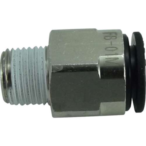 チヨダ　ファイブメイルコネクタ　８ｍｍ・Ｒ１／８　F8-01M