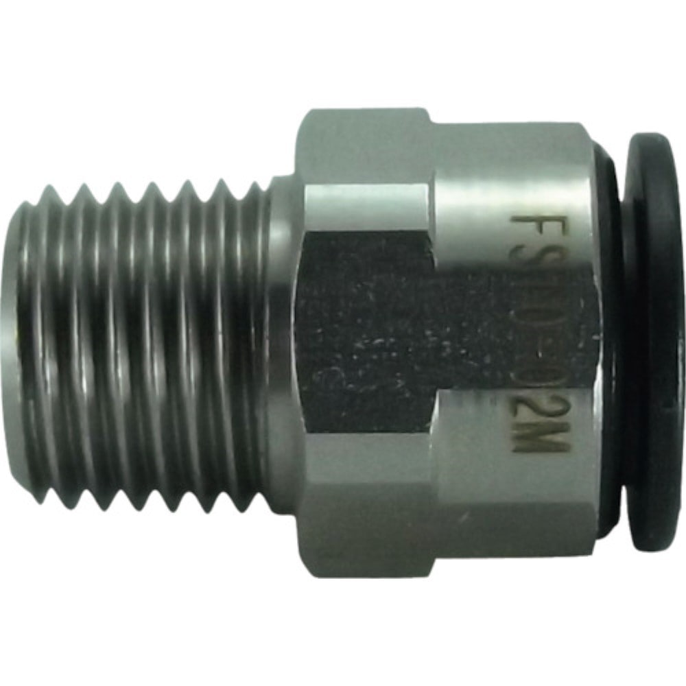 ■チヨダ　ファイブＳＵＳメイルコネクタ　１０ｍｍ・Ｒ１／４　FS10-02M FS10-02M