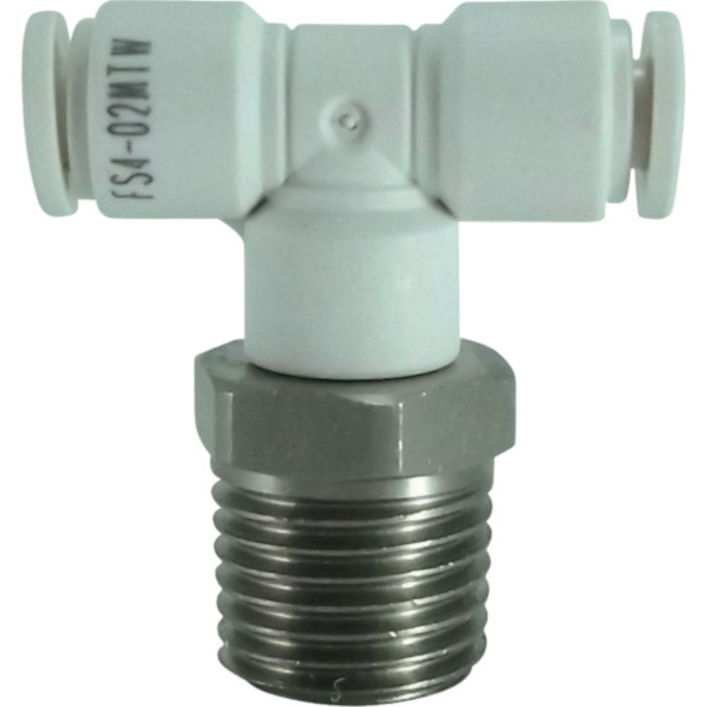 ■チヨダ　ファイブＳＵＳメイルブランチティ　白　４ｍｍ・Ｒ１／４　FS4-02MTW FS4-02MTW