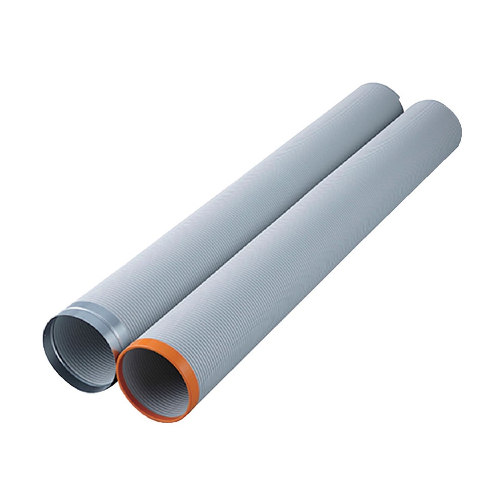 スイデン　Ｓｕｉｄｅｎ　ＳＳ延長排気ダクト３口用　２ｍ×２本　ＳＳ－ＨＤ－２５０－２Ｍ２Ｐ