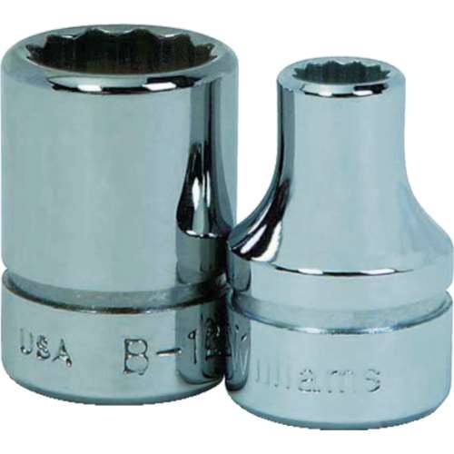 ■ＷＩＬＬＩＡＭＳ　３／８ドライブ　ショートソケット　１２角　１７ｍｍ　JHWBM1217