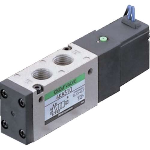 ■ＣＫＤ　４Ｋシリーズパイロット式５ポート弁セレックスバルブ　4KA110-M5-AC200V