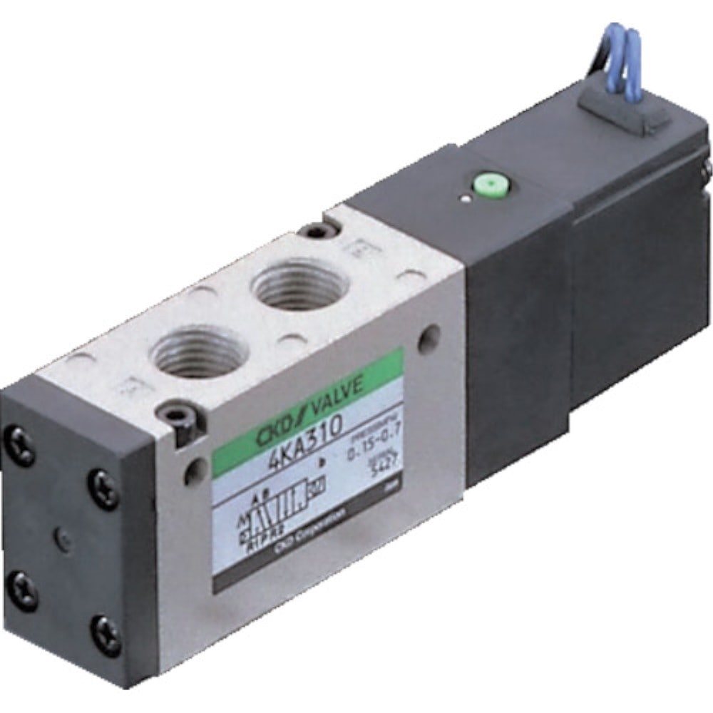 ■ＣＫＤ　４Ｋシリーズパイロット式５ポート弁セレックスバルブ　4KA210-06-AC100V 4KA210-06-AC100V