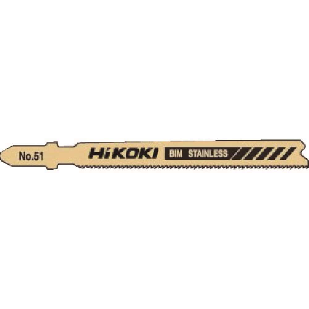 ■日立　ジグソーブレード　ＮＯ．５１　９２Ｌ　２１山　５枚入り　00401400 401400