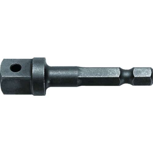 ■ナック　ドライバーアダプター６．３５ｘ対辺四角９．５２ｍｍｘ７０Ｌ　3DA307