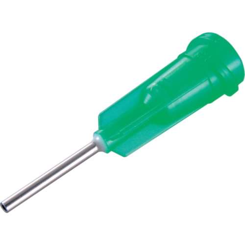 ■ＭＵＳＡＳＨＩ　２条ネジプラスチックニードル　グリーン　５０本入り　DPN-18G-1