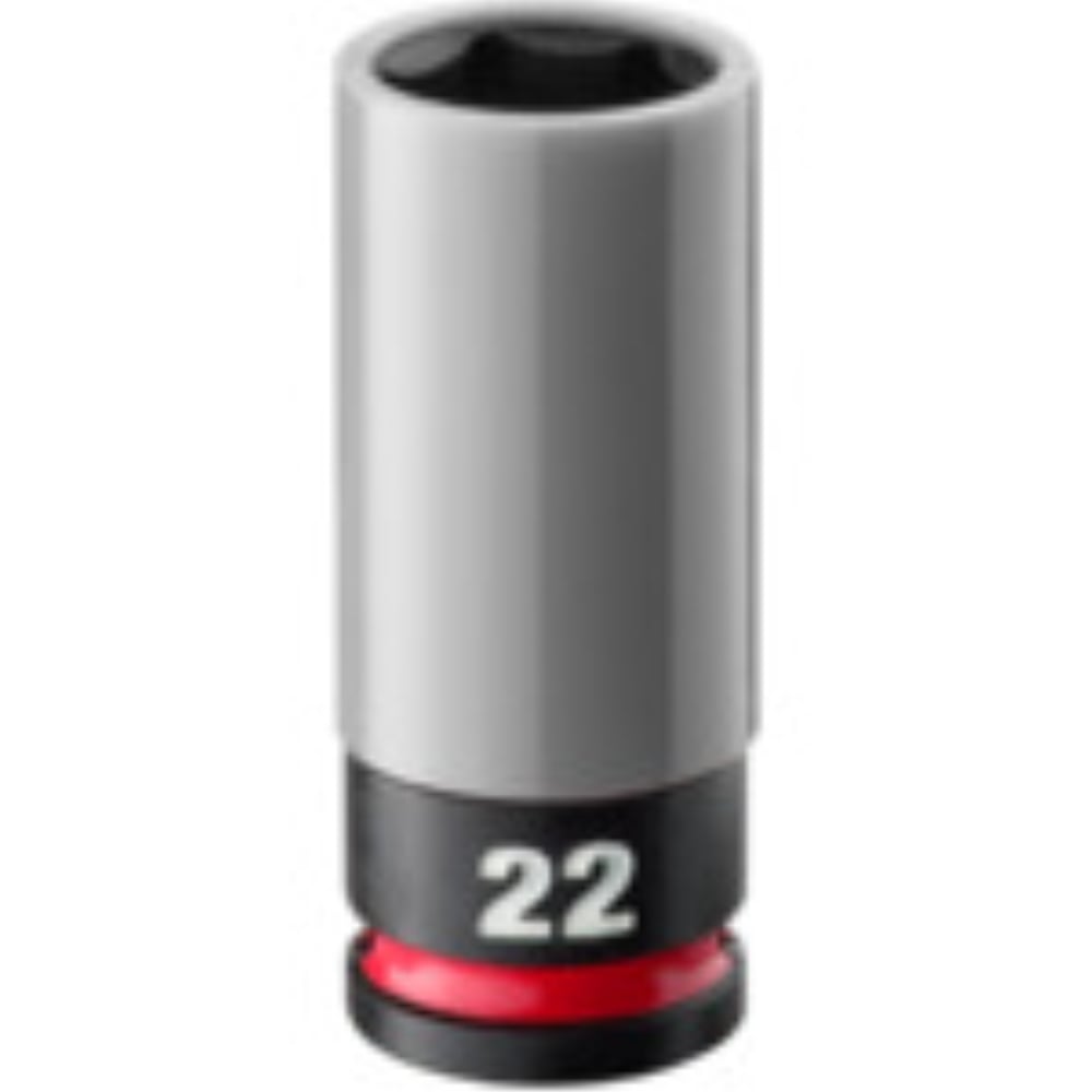 SHOCKWAVE IMPACT DUTY ホイールナット用インパクトソケット 1／2インチ（12.7mm）角 22mm（灰） 4932493374A