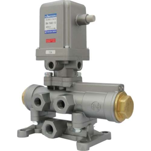 ■日本精器　４方向電磁弁１０ＡＡＣ２００Ｖ７６シリーズ　BN-764S-10-E200 (3/8 AC200V)