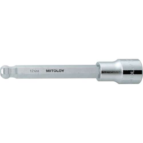 ■ミトロイ　１／２　ヘックスソケット　ボールポイント　ロング　６ｍｍ　406BHTL　(6MM)