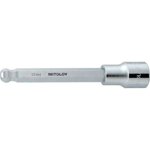 ■ミトロイ　１／２　ヘックスソケット　ボールポイント　ロング　８ｍｍ　408BHTL　(8MM)